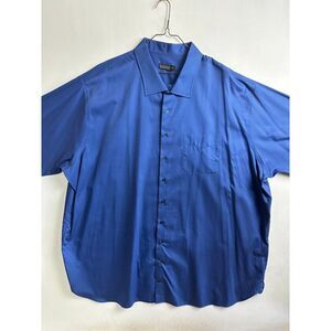 Rochester Men's Button Down Shirt‎ 5XL Big And Tall NWT